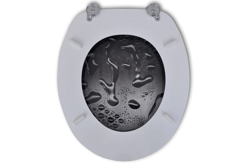 WC-istuimen kansi MDF Vesipisara kuviointi - Monivärinen - Talo & remontointi - Keittiö & kylpyhuone - Kylpyhuone - Kylpyhuonetarvikkeet - Wc-istuimen kannet