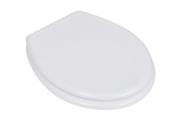 WC-istuimet soft-close kansilla 2 kpl MDF valkoinen - Valkoinen - Talo & remontointi - Keittiö & kylpyhuone - Kylpyhuone - Kylpyhuonetarvikkeet - Wc-istuimen kannet