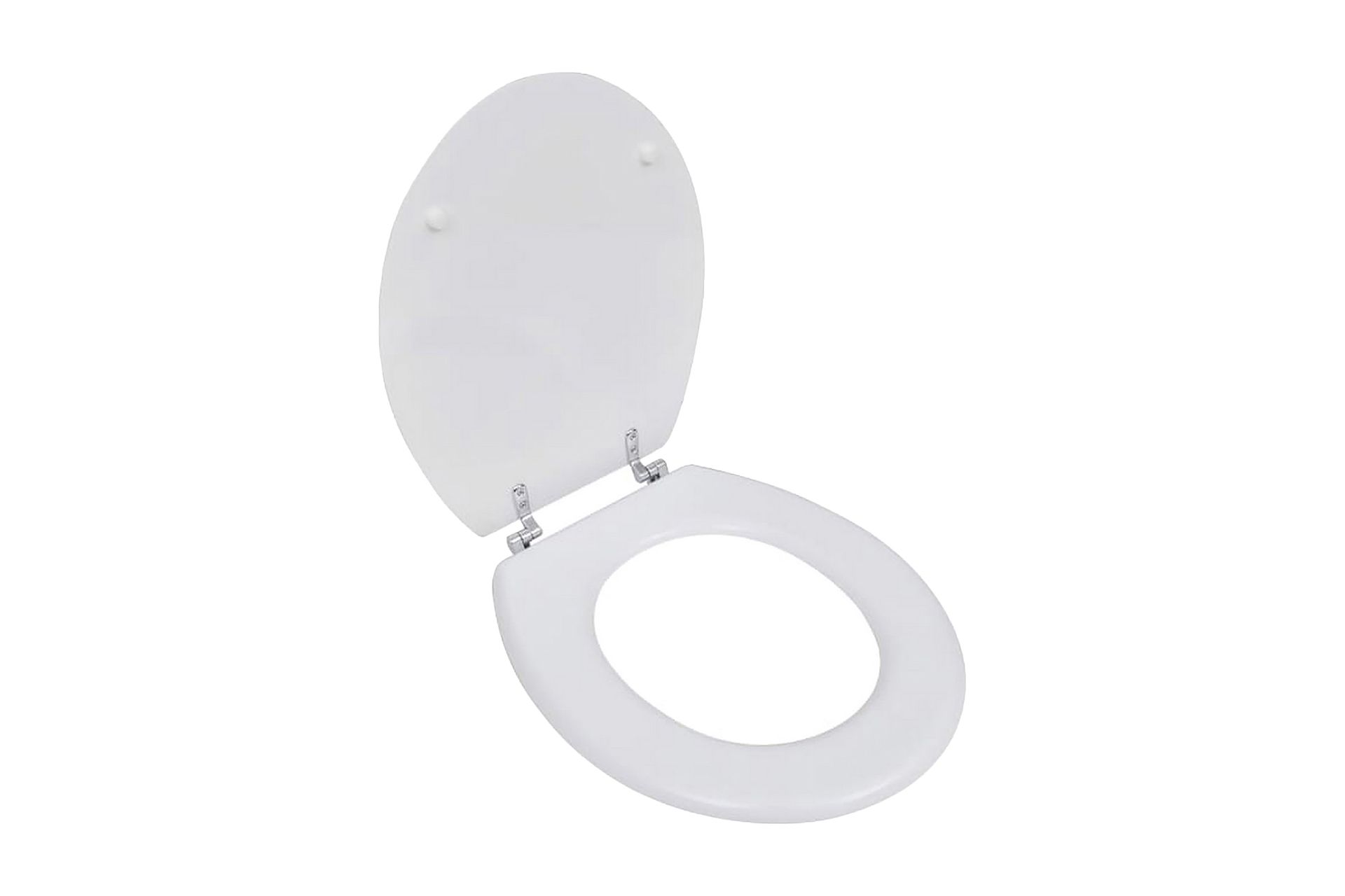 WC-istuimet soft-close kansilla 2 kpl MDF valkoinen - Valkoinen - Talo & remontointi - Keittiö & kylpyhuone - Kylpyhuone - Kylpyhuonetarvikkeet - Wc-istuimen kannet