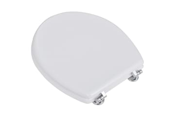 WC-istuimet soft-close kansilla 2 kpl MDF valkoinen - Valkoinen - Talo & remontointi - Keittiö & kylpyhuone - Kylpyhuone - Kylpyhuonetarvikkeet - Wc-istuimen kannet