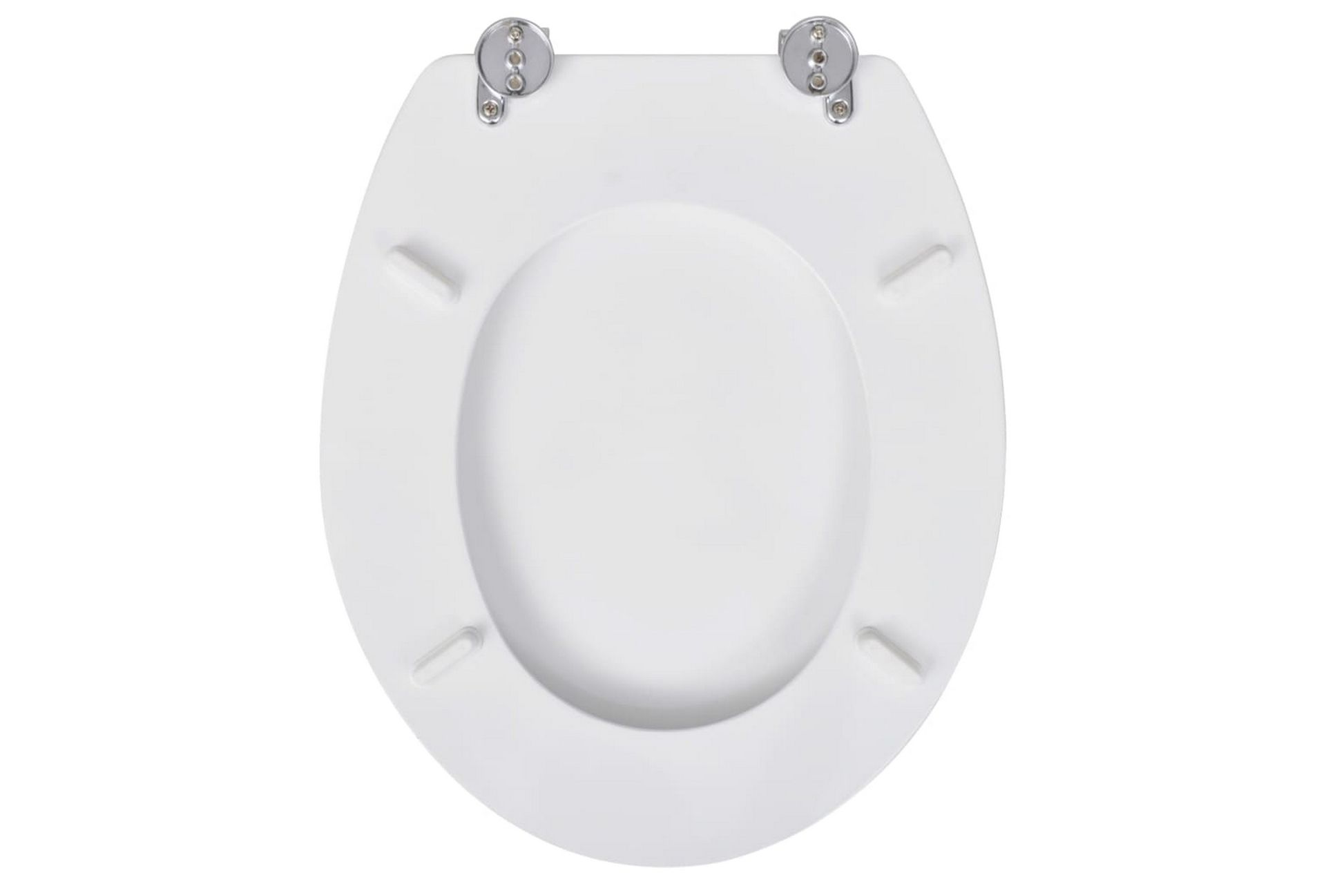 WC-istuimet soft-close kansilla 2 kpl MDF valkoinen - Valkoinen - Talo & remontointi - Keittiö & kylpyhuone - Kylpyhuone - Kylpyhuonetarvikkeet - Wc-istuimen kannet