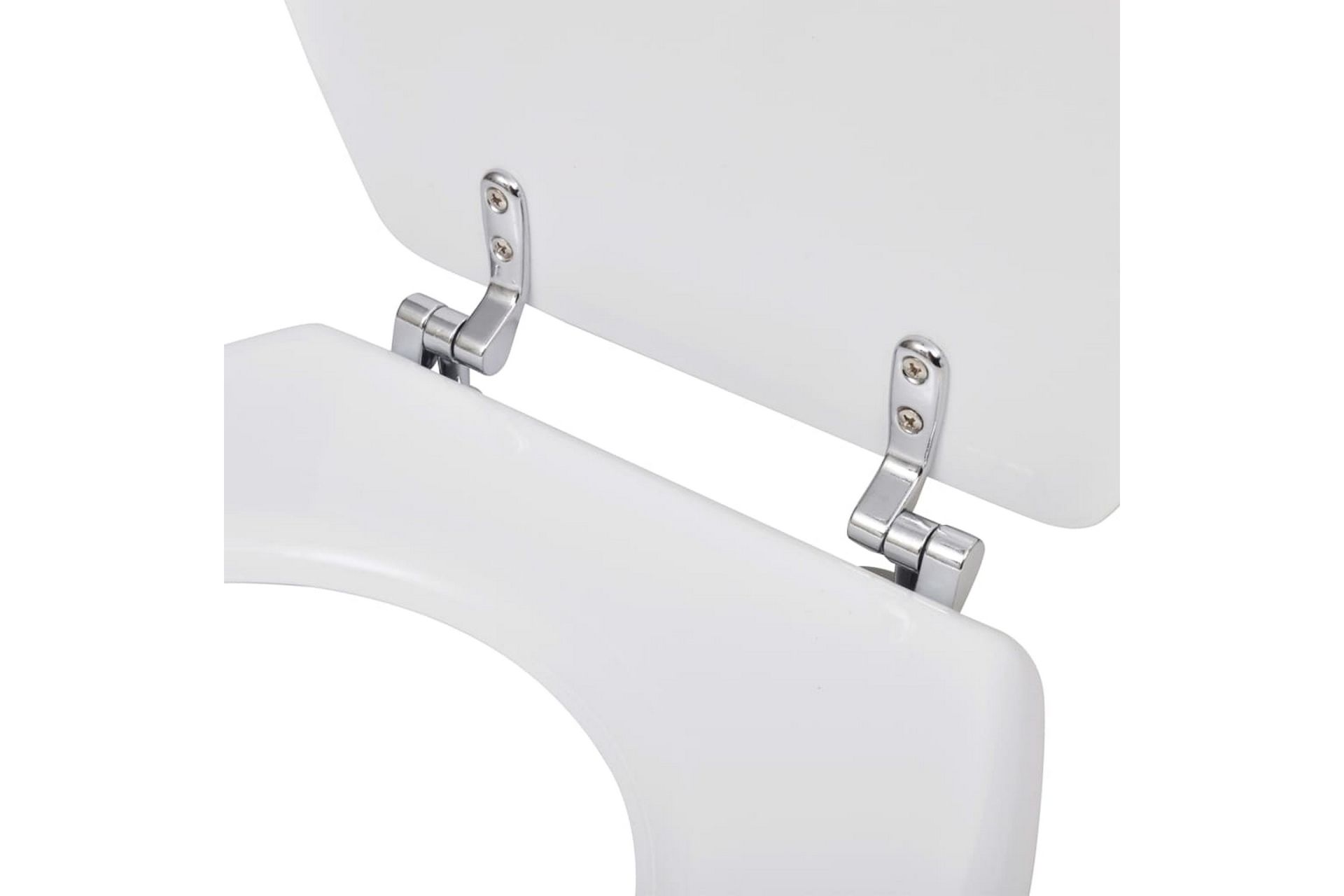 WC-istuimet soft-close kansilla 2 kpl MDF valkoinen - Valkoinen - Talo & remontointi - Keittiö & kylpyhuone - Kylpyhuone - Kylpyhuonetarvikkeet - Wc-istuimen kannet