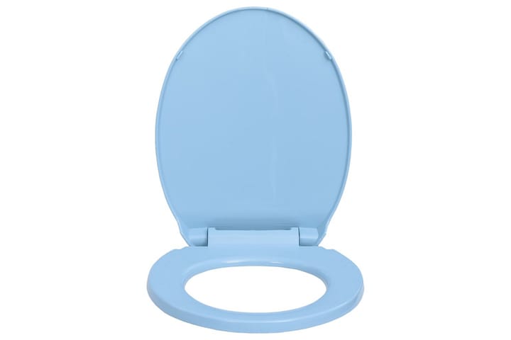 WC-istuin pehmeästi sulkeutuva sininen soikea - Sininen - WC-istuimen kansi - Wc-istuimen kannet
