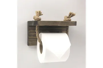 WC-paperiteline Denease 17 cm - Pähkinä - Talo & remontointi - Keittiö & kylpyhuone - Kylpyhuone - Kylpyhuonetarvikkeet - Wc-paperitelineet