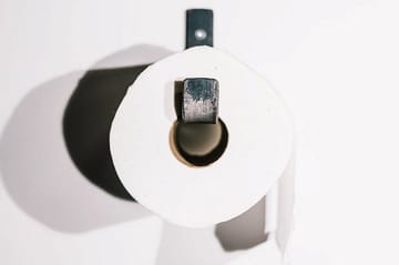 WC-paperiteline 12x14 cm - Musta - Talo & remontointi - Keittiö & kylpyhuone - Kylpyhuone - Kylpyhuonetarvikkeet - Wc-paperitelineet