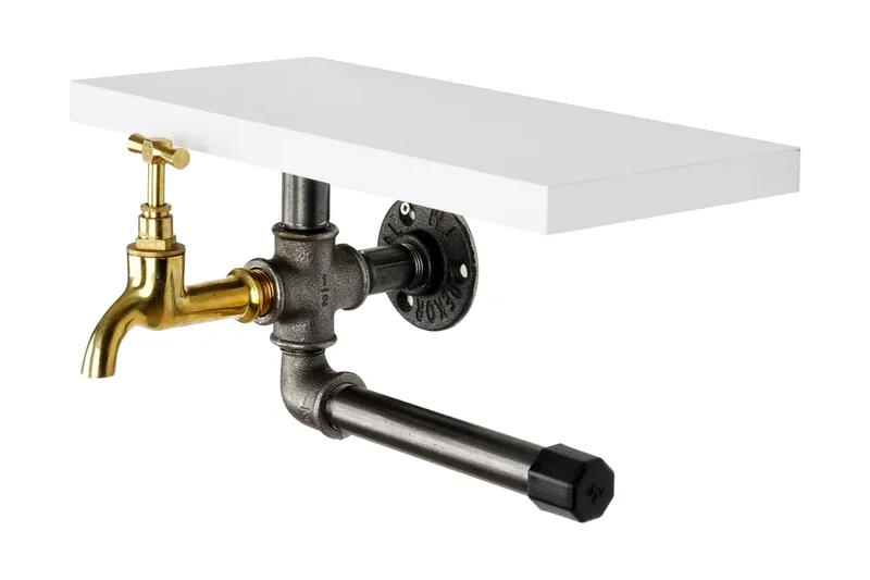 WC-paperiteline Borura 30x17 cm, Valkoinen