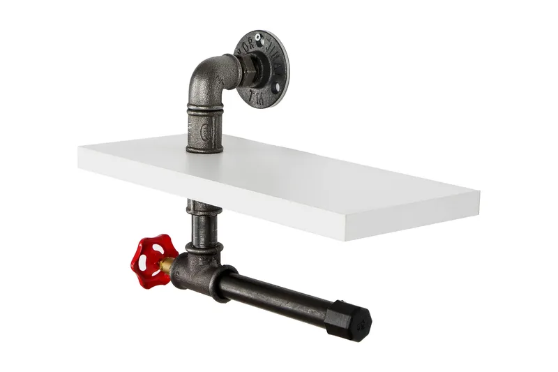 WC-paperiteline Borura 30x14 cm, Valkoinen