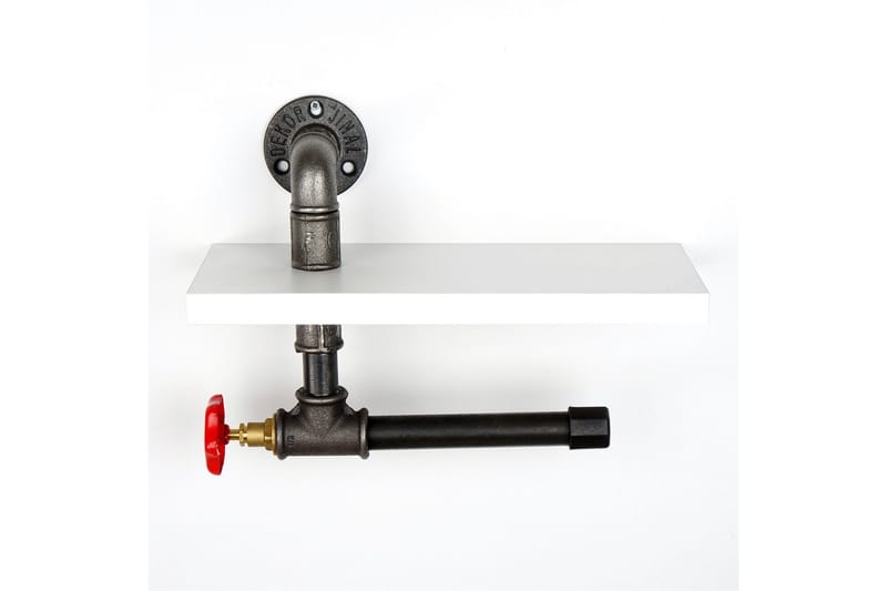 WC-paperiteline Borura 30x14 cm - Valkoinen - Talo & remontointi - Keittiö & kylpyhuone - Kylpyhuone - Kylpyhuonetarvikkeet