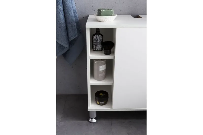 Allaskaappi Wohnling Kalvopinnoitettu lastulevy 1 ovi 6 säilytystilaa moderni - Talo & remontointi - Keittiö & kylpyhuone - Kylpyhuone - Pesualtaat - Pesuallas