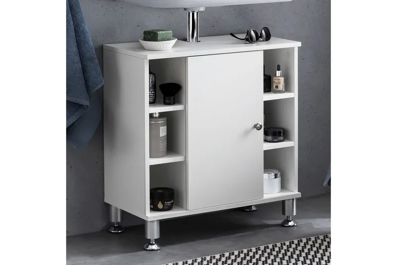 Allaskaappi Wohnling Kalvopinnoitettu lastulevy 1 ovi 6 säilytystilaa moderni - Talo & remontointi - Keittiö & kylpyhuone - Kylpyhuone - Pesualtaat - Pesuallas