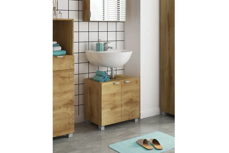 Atlas Irtonainen Pesuallas 60x55 cm - Luonto - Talo & remontointi - Keittiö & kylpyhuone - Kylpyhuone - Pesualtaat - Pesuallas