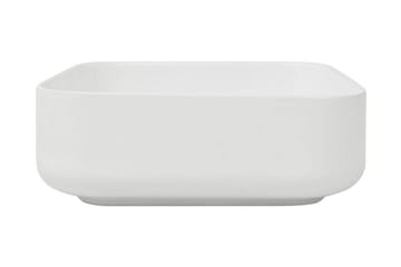 Keraaminen pesuallas neliö 41x30x12 cm Valkoinen - Valkoinen - Talo & remontointi - Keittiö & kylpyhuone - Kylpyhuone - Pesualtaat - Pesuallas