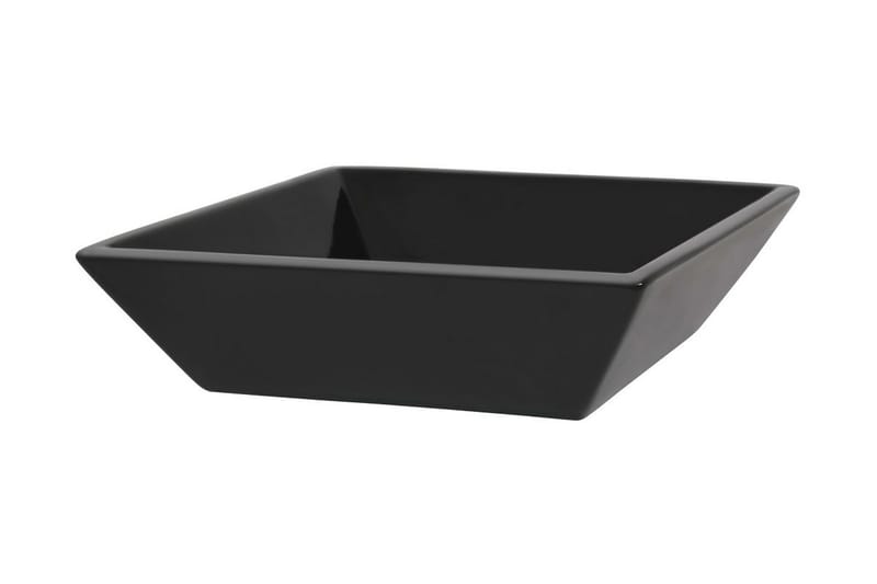 Keraaminen pesuallas neliö musta 41,5x41,5x12 cm - Musta - Talo & remontointi - Keittiö & kylpyhuone - Kylpyhuone - Pesualtaat - Pesuallas