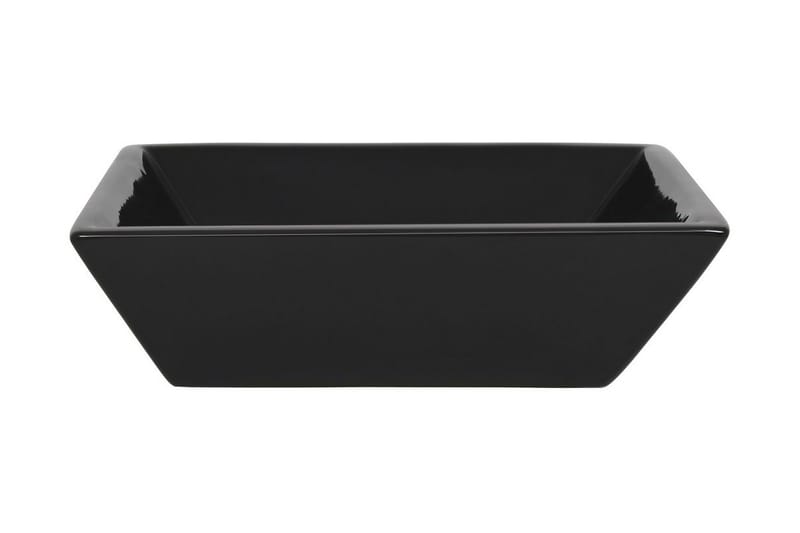 Keraaminen pesuallas neliö musta 41,5x41,5x12 cm - Musta - Talo & remontointi - Keittiö & kylpyhuone - Kylpyhuone - Pesualtaat - Pesuallas