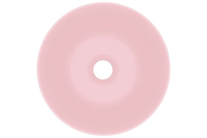 Kylpyhuoneen pesuallas keraaminen pinkki pyöreä - Pesuallas