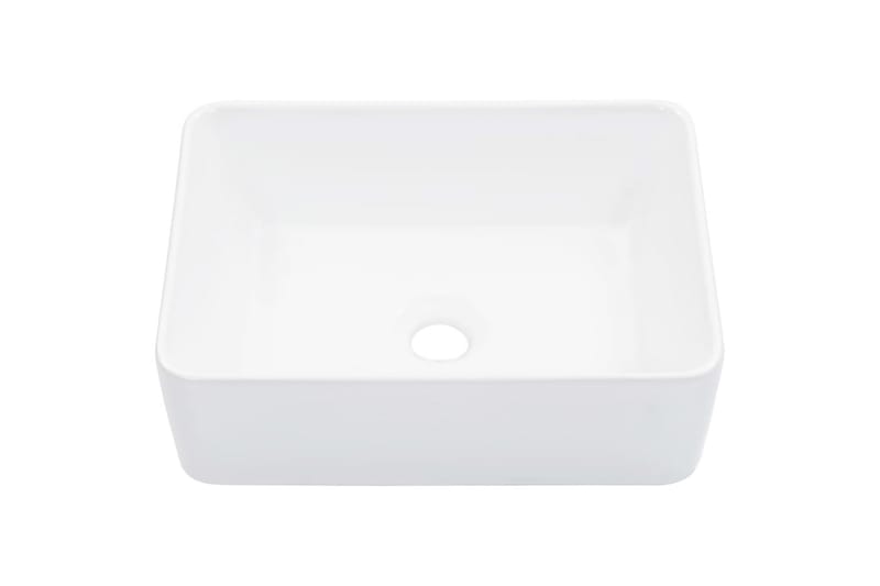 Pesuallas 40x30x13 cm keraaminen valkoinen - Valkoinen - Talo & remontointi - Keittiö & kylpyhuone - Kylpyhuone - Pesualtaat - Pesuallas