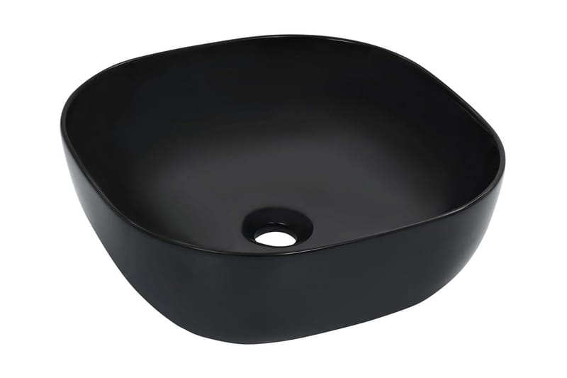 Pesuallas 42,5x42,5x14,5 cm keraaminen musta - Musta - Talo & remontointi - Keittiö & kylpyhuone - Kylpyhuone - Pesualtaat - Pesuallas