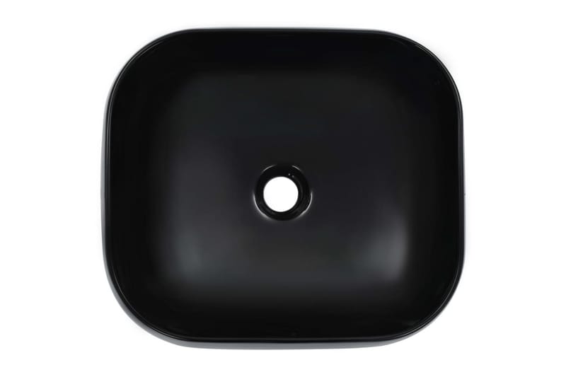 Pesuallas 44,5x39,5x14,5 cm keraaminen musta - Musta - Talo & remontointi - Keittiö & kylpyhuone - Kylpyhuone - Pesualtaat - Pesuallas