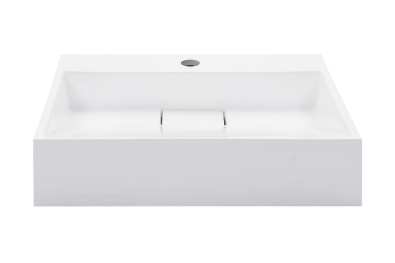 Pesuallas 50x38x13 cm mineraali-/marmorivalu valkoinen - Valkoinen - Talo & remontointi - Keittiö & kylpyhuone - Kylpyhuone - Pesualtaat - Pesuallas