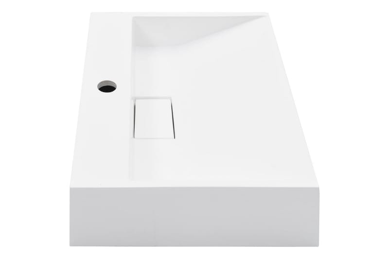 Pesuallas 50x38x13 cm mineraali-/marmorivalu valkoinen - Valkoinen - Talo & remontointi - Keittiö & kylpyhuone - Kylpyhuone - Pesualtaat - Pesuallas