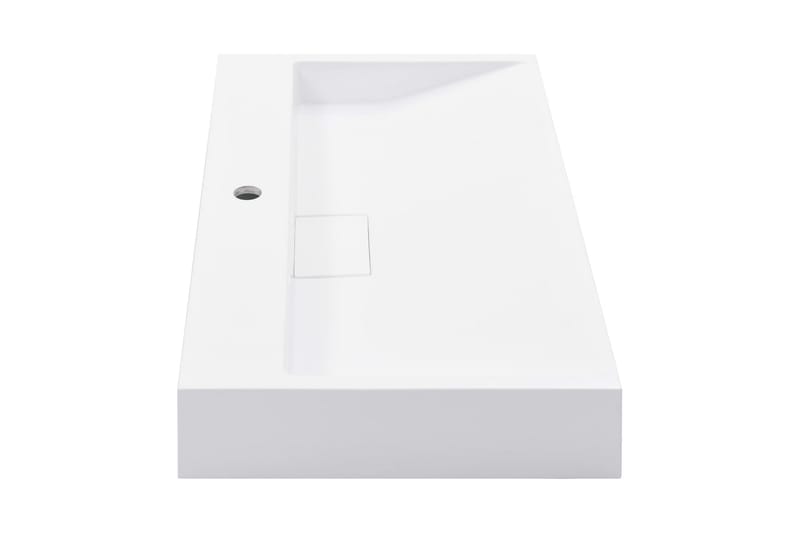 Pesuallas 80x46x11 cm mineraali-/marmorivalu valkoinen - Valkoinen - Talo & remontointi - Keittiö & kylpyhuone - Kylpyhuone - Pesualtaat - Pesuallas