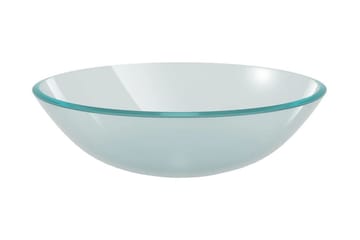 Pesuallas Karkaistu lasi 42 cm Himmeä - Valkoinen - Talo & remontointi - Keittiö & kylpyhuone - Kylpyhuone - Pesualtaat - Pesuallas