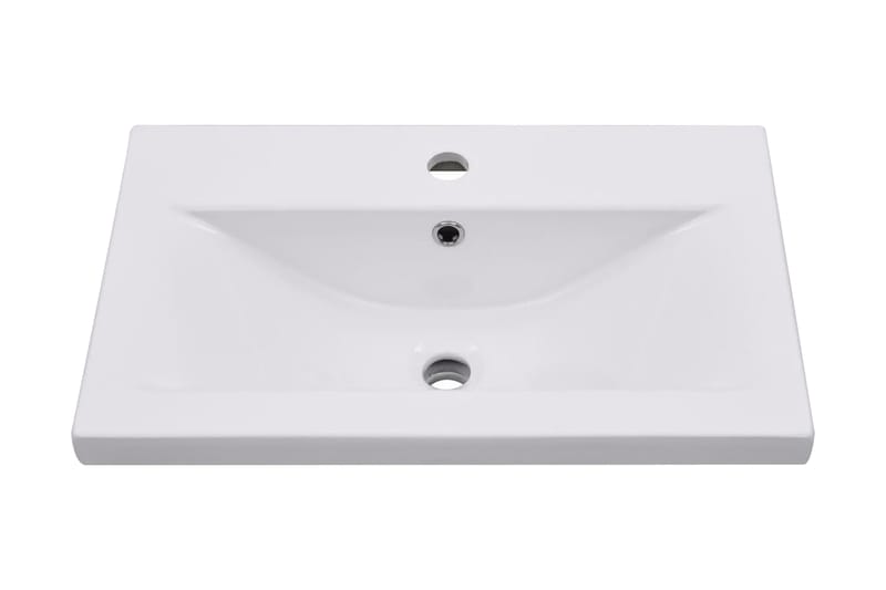 Sisäänrakennettu pesuallas 61x39,5x18,5 cm keraaminen - Valkoinen - Talo & remontointi - Keittiö & kylpyhuone - Kylpyhuone - Pesualtaat - Pesuallas