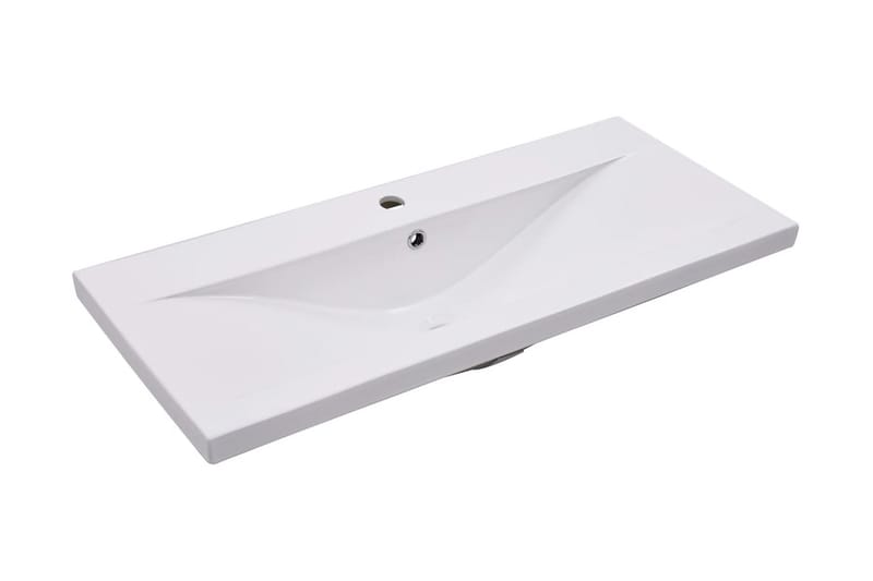 Sisäänrakennettu pesuallas 91x39,5x18,5 cm keraaminen - Valkoinen - Talo & remontointi - Keittiö & kylpyhuone - Kylpyhuone - Pesualtaat - Pesuallas