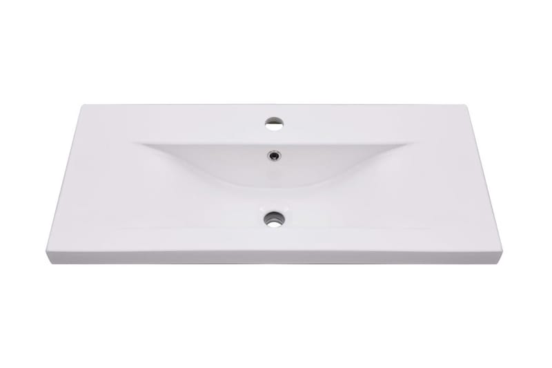 Sisäänrakennettu pesuallas 81x39,5x18,5 cm keraaminen - Valkoinen - Talo & remontointi - Keittiö & kylpyhuone - Kylpyhuone - Pesualtaat - Pesuallas