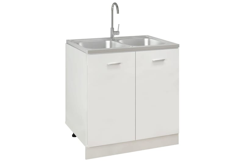 Tiskiallas tupla-altailla 800x600x155 mm ruostum. teräs - Talo & remontointi - Keittiö & kylpyhuone - Kylpyhuone - Pesualtaat - Pesuallas
