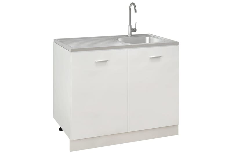 Tiskiallas viemärisarjalla hopea 1000x600x155 mm - Talo & remontointi - Keittiö & kylpyhuone - Kylpyhuone - Pesualtaat - Pesuallas
