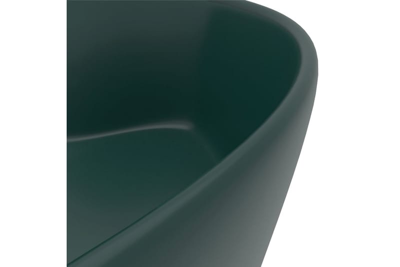 Ylellinen pesuallas ylivuodolla tummanvihr. 36x13cmnen - Talo & remontointi - Keittiö & kylpyhuone - Kylpyhuone - Pesualtaat - Pesuallas