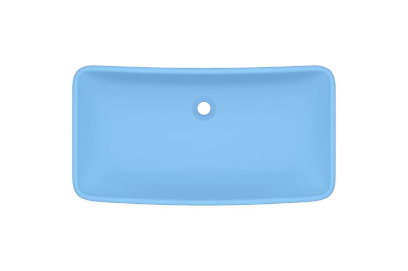 Ylellinen pesuallas suorakaide matta vaaleansininen 71x38 cm - Talo & remontointi - Keittiö & kylpyhuone - Kylpyhuone - Pesualtaat - Pesuallas