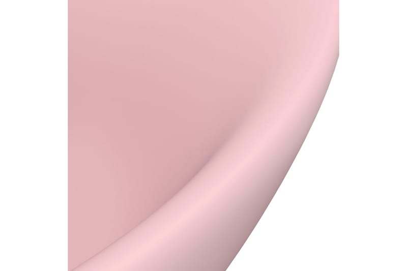 Ylellinen pesuallas ovaali matta pinkki 58,5x39 cm keraami - Talo & remontointi - Keittiö & kylpyhuone - Kylpyhuone - Pesualtaat - Pesuallas