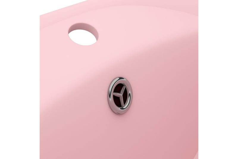 Ylellinen pesuallas ovaali matta pinkki 58,5x39 cm keraami - Talo & remontointi - Keittiö & kylpyhuone - Kylpyhuone - Pesualtaat - Pesuallas