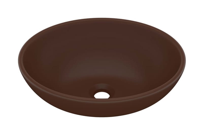 Ylellinen pesuallas ovaali matta tummanrusk. 40x33cmnen - Talo & remontointi - Keittiö & kylpyhuone - Kylpyhuone - Pesualtaat - Pesuallas