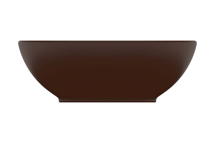 Ylellinen pesuallas ovaali matta tummanrusk. 40x33cmnen - Pesuallas
