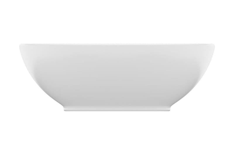 Ylellinen pesuallas ovaali matta valkoinen 40x33 cm - Talo & remontointi - Keittiö & kylpyhuone - Kylpyhuone - Pesualtaat - Pesuallas