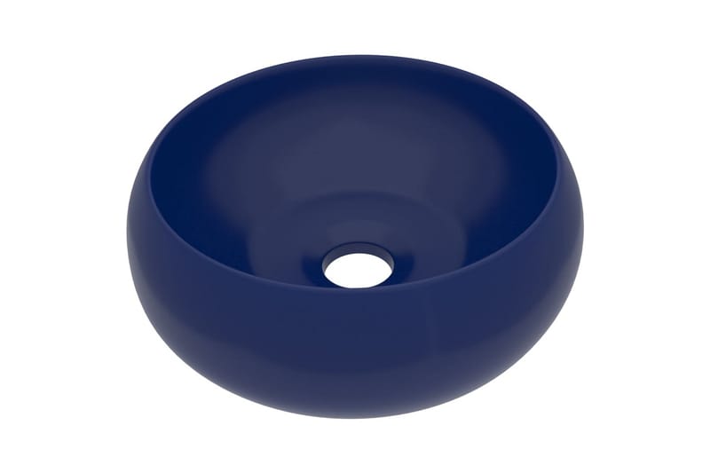Ylellinen pesuallas pyöreä matta tummansininen 40x15 cm - Talo & remontointi - Keittiö & kylpyhuone - Kylpyhuone - Pesualtaat - Pesuallas