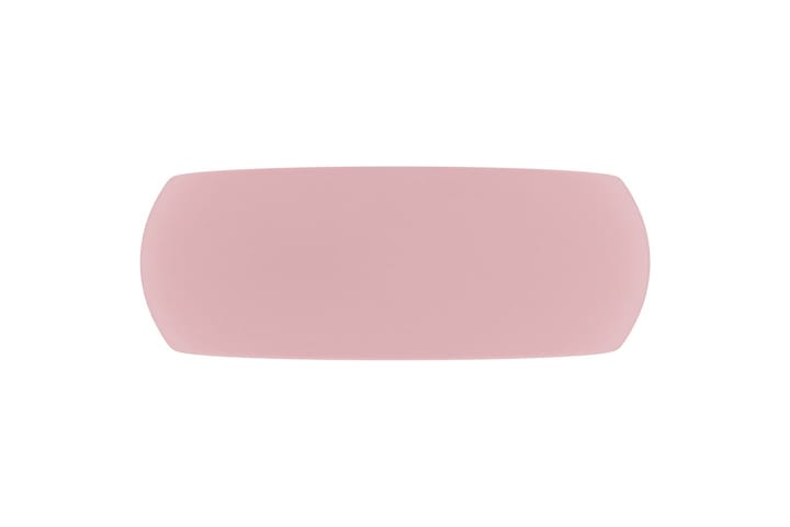 Ylellinen pesuallas pyöreä matta pinkki 40x15 cm keraami - Pesuallas
