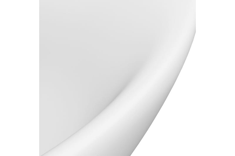 Ylellinen pesuallas ovaali matta valkoinen 58,5x39 cm - Talo & remontointi - Keittiö & kylpyhuone - Kylpyhuone - Pesualtaat - Pesuallas