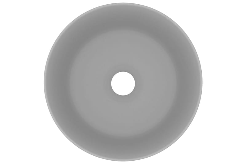 Ylellinen pesuallas pyöreä matta vaaleanharmaa 40x15 cm - Talo & remontointi - Keittiö & kylpyhuone - Kylpyhuone - Pesualtaat - Pesuallas