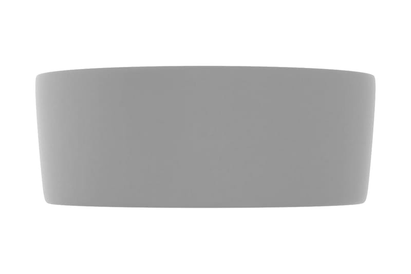 Ylellinen pesuallas pyöreä matta vaaleanharmaa 40x15 cm - Talo & remontointi - Keittiö & kylpyhuone - Kylpyhuone - Pesualtaat - Pesuallas