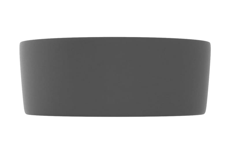 Ylellinen pesuallas pyöreä matta tummanharmaa 40x15 cm - Talo & remontointi - Keittiö & kylpyhuone - Kylpyhuone - Pesualtaat - Pesuallas