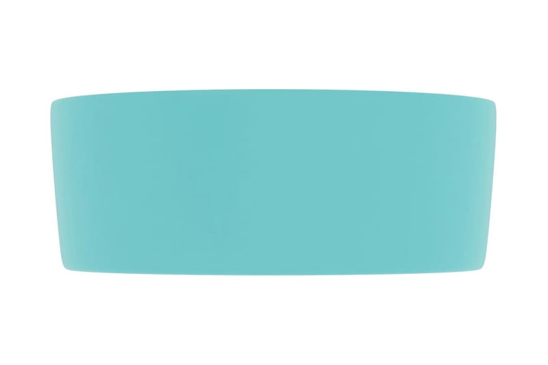 Ylellinen pesuallas pyöreä matta vaaleanvihreä 40x15 cm - Talo & remontointi - Keittiö & kylpyhuone - Kylpyhuone - Pesualtaat - Pesuallas