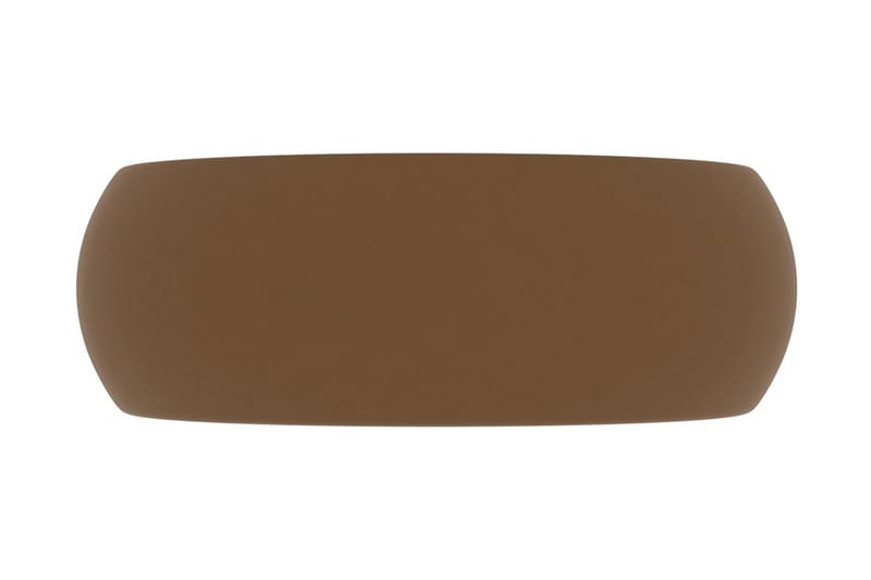 Ylellinen pesuallas pyöreä matta kerma 40x15 cm keraami - Talo & remontointi - Keittiö & kylpyhuone - Kylpyhuone - Pesualtaat - Pesuallas
