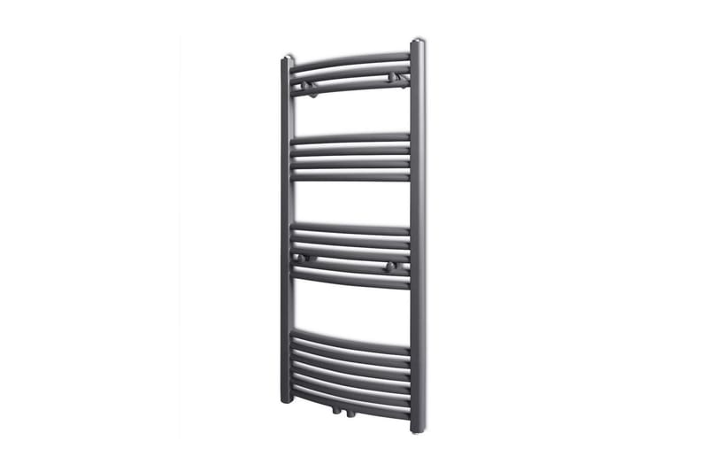 Kylpyhuoneen Keskuslämmitys Pyyheteline Kaareva 500x1160 mm - Harmaa - Talo & remontointi - Keittiö & kylpyhuone - Kylpyhuone - Pyyhekuivain - Pyyhekuivaimet vesikierto