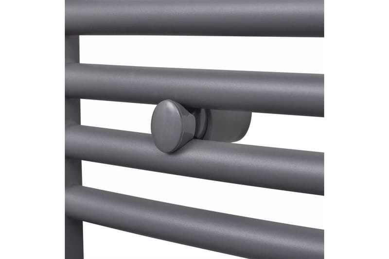 Kylpyhuoneen Keskuslämmitys Pyyheteline Kaareva 500x1160 mm - Harmaa - Talo & remontointi - Keittiö & kylpyhuone - Kylpyhuone - Pyyhekuivain - Pyyhekuivaimet vesikierto