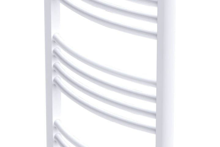 Kylpyhuoneen Keskuslämmitys Pyyheteline Kaareva 500x1160mm - Valkoinen - Pyyhekuivaimet vesikierto