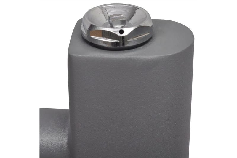 Kylpyhuoneen Keskuslämmitys Pyyheteline Suora 500x764 mm - Harmaa - Talo & remontointi - Keittiö & kylpyhuone - Kylpyhuone - Pyyhekuivain - Pyyhekuivaimet vesikierto